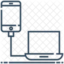 Cable Data Charging アイコン