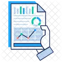 Data Visualization Financial Growth Analysis Business Profit Icon