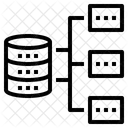 Database Architecture Management Icon