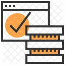 Database Content Website Icon