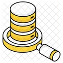 Database Analysis  Icon