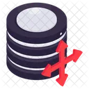 Database Directions Dataserver Server Rack Icon