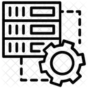 Database Settings Database Management Database Software Icon
