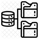 Database Sharing  Icon