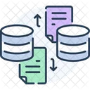 Dateiaustausch Dateitransfer Datenubertragung Symbol