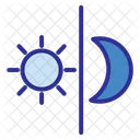 Day And Night Night Moon Icon