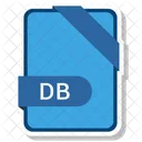 Db File Document Icon