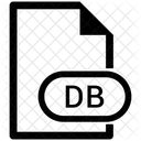 Db File Document Icon