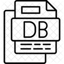 Db File Db Filefile Formatfilefilesfileforamtsformats アイコン