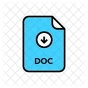 Text Doc Download Icon