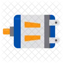 Dc Motor Electronics Icon