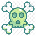 Dead Dangerous Skull Icon