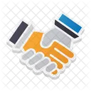 Deal Handshake Contract Icon