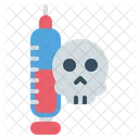 Lethal Injection Healthcare And Medical Death Penalty Icon