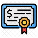 Debenture Bond Certificate Symbol