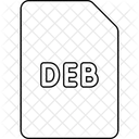 Debian Software Package File File File Type Icône