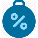 Debt Percent Business Icon