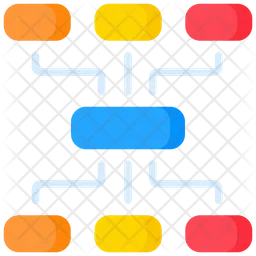 Decision Tree Chart  Icon