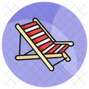 Deck Chair Beach Chair Lounge Chair Icon