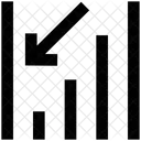 Decrease Graph  Icon