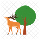 Animal Wildlife Deer Icon