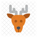 Deer Face  Icon