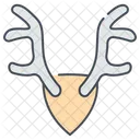 Deer Horn Hunting Animal Icon