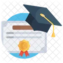 Certificate Achievement Certificate Diploma Icon