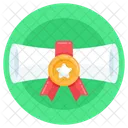 Achievement Certificate Accreditation Icon