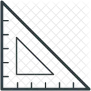 Degree Scale Triangle Icon