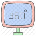 Degree Lineal Color Icon Icon