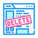 Delete Account Delete Account Symbol