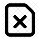 Delete File  Icon