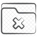 Delete File Delete Folder Remove Archive Icon