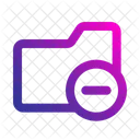 Delete Folder File Storage Document Icon