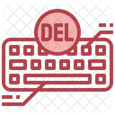 Delete Key  Icon