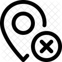 Delete place  Icon