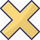 Delete Sign Cross Sign Wrong Symbol Icon