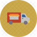 Food Truck Icon Delievery Truck Food Delivery Icon