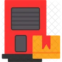 Delivery Door Untact Symbol