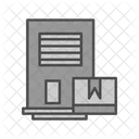 Delivery Door Untact Icon