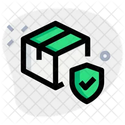 Delivery Box Shield  Icon