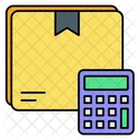 Delivery Calculation Parcel Calculation Cargo Calculation Icon