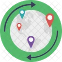 Waypoint Map Locator Icon