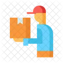 Delivery Man Delivery Boy Delivery Service Icon