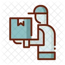 Delivery Man Delivery Boy Delivery Service Icon