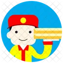 Delivery man  Icon