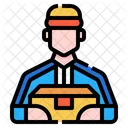 Service Man User Icon