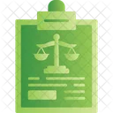 Demanda Legal Documento Icono