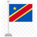 Democratic Republic Of Congo Country National Icon